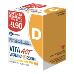 Linea ActVita Act Vitamina D 60 Compresse