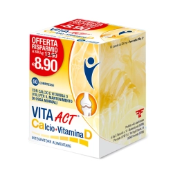 Linea ActCalcio+Vitamina D 60 compresse