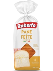 Roberto AlimentarePane a fette Bianco 400g